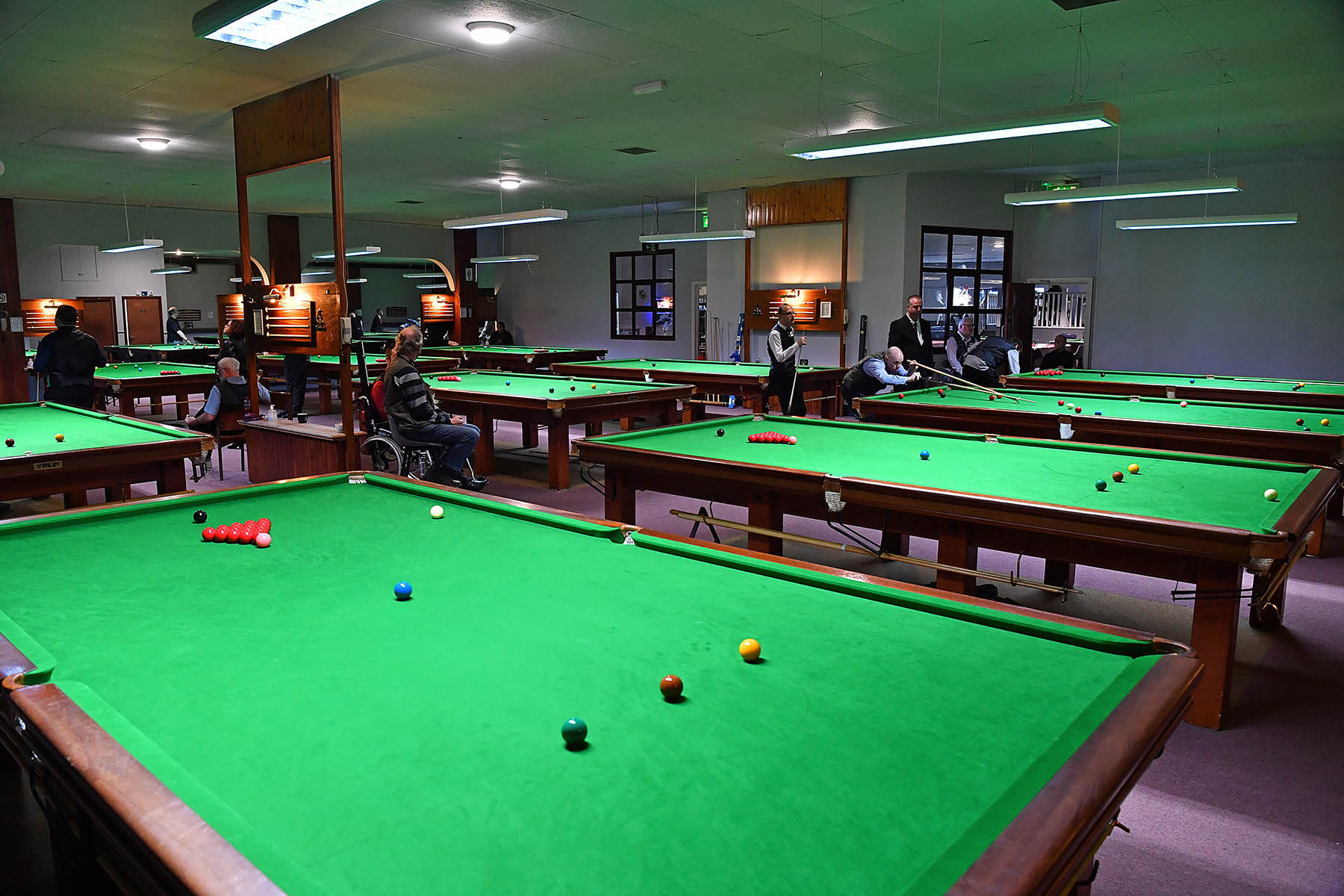 Snooker arena