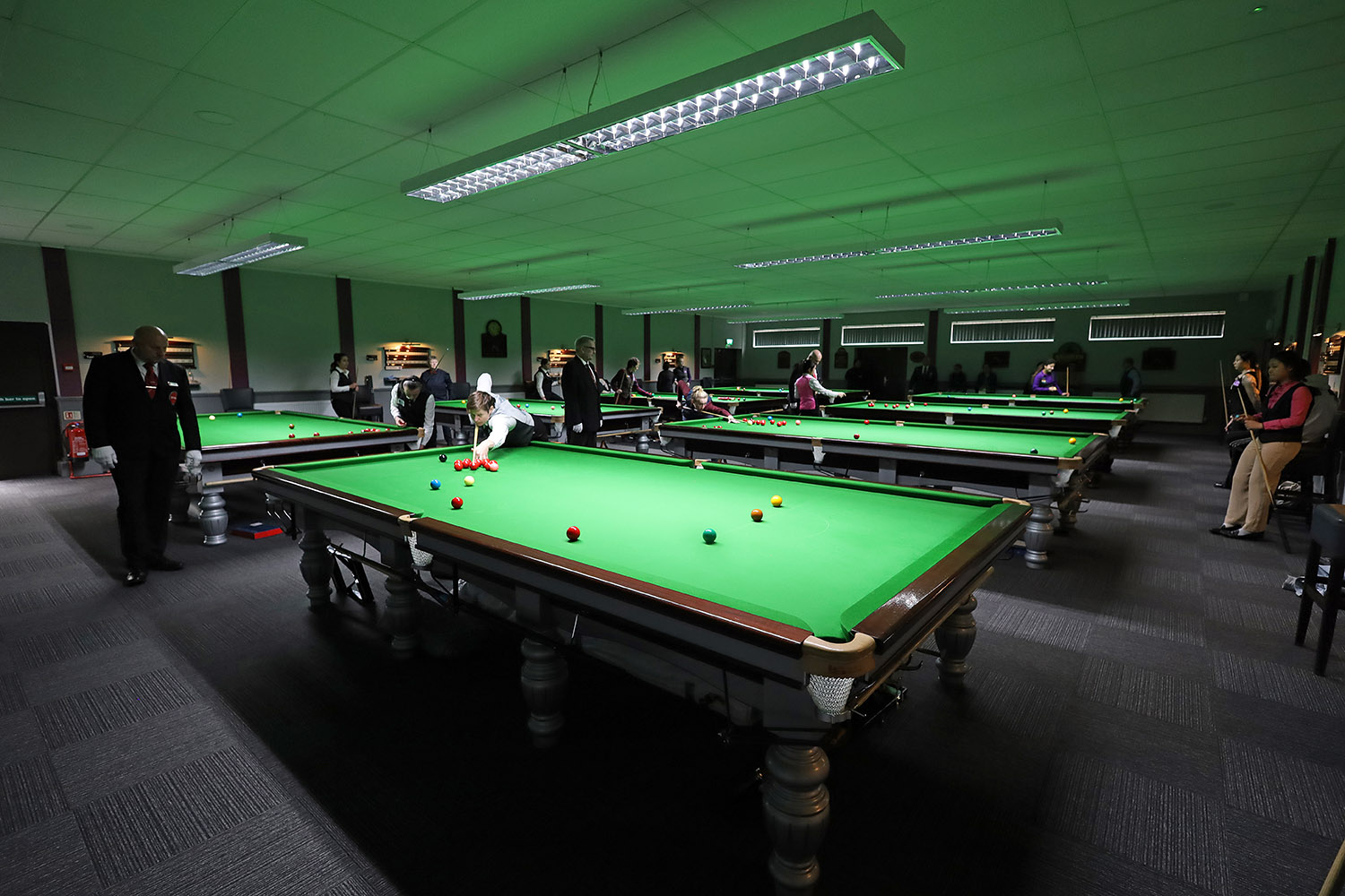 Landywood Snooker Club at the British Open