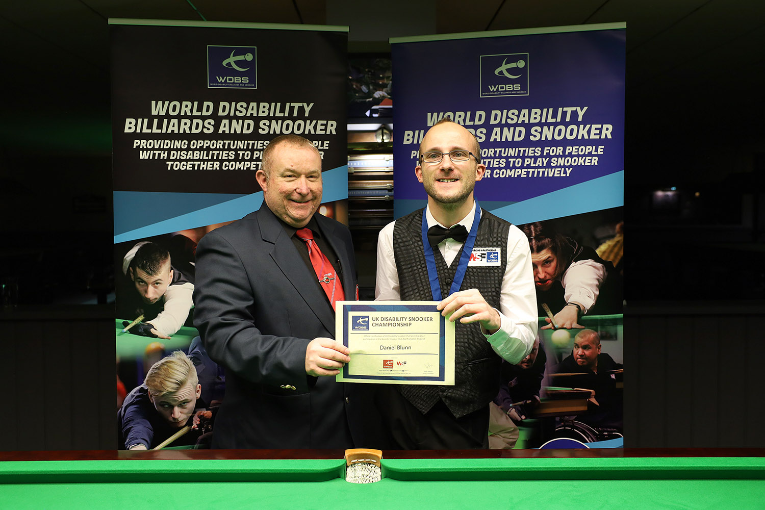 Success for UK Disability Snooker Championship 2022