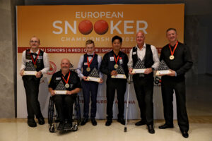 The winners at the 2025 European Championship