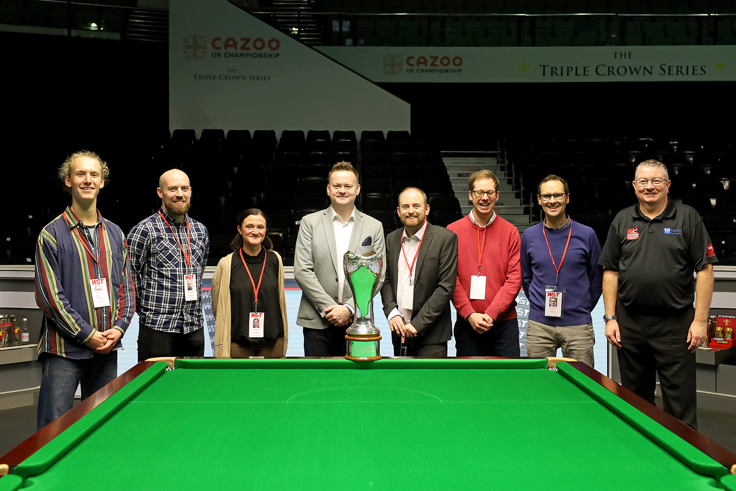 Group photo at UK Championship