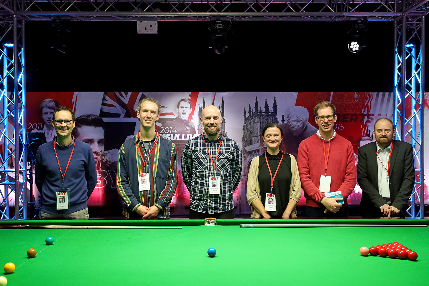 Group photo at UK Championship