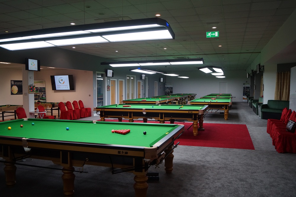 SBI HQ Room with snooker tables