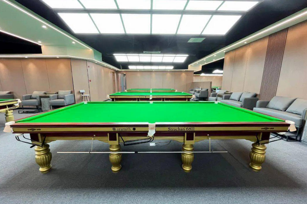 Photo of snooker tables in Shanghai