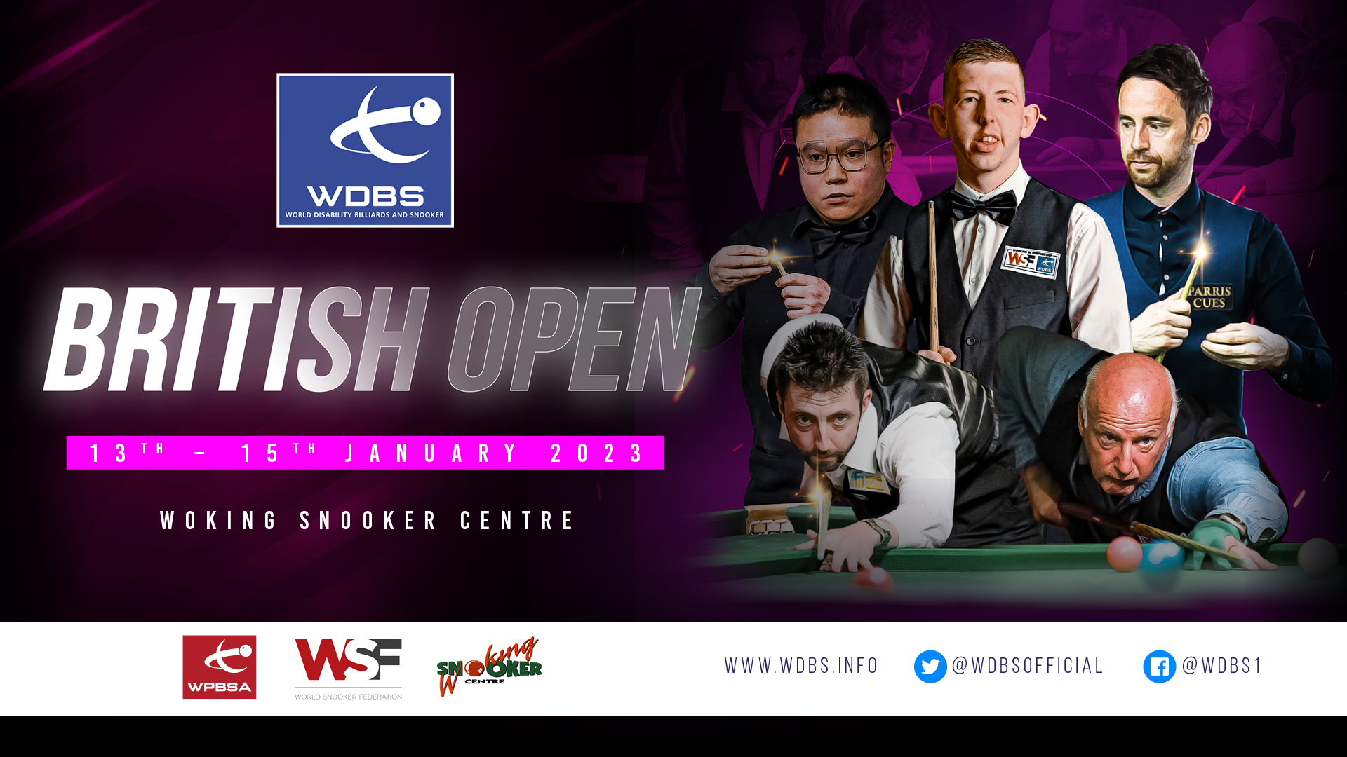 British Open 2023 Tournament Information WDBS World Disability
